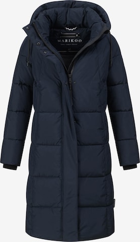 MARIKOO Mantel 'Tabiaa' in Blau: Vorderseite