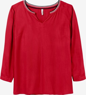 SHEEGO Tunic in Red: front