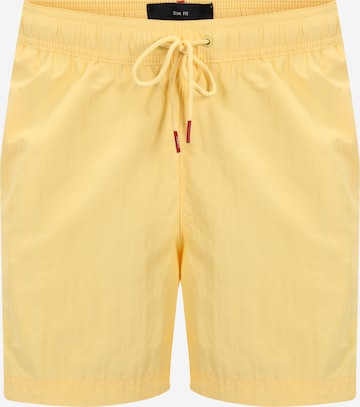 Tommy Hilfiger Underwear Szorty kąpielowe w kolorze żółty: przód