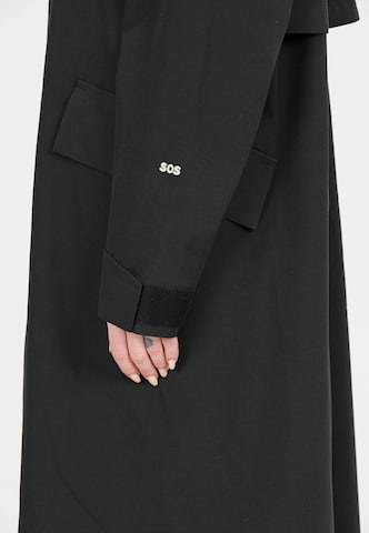 SOS Outdoor Jacket 'Talinis' in Black