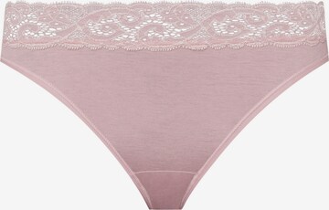 Hanro Mini Slip ' Moments ' in Pink: predná strana