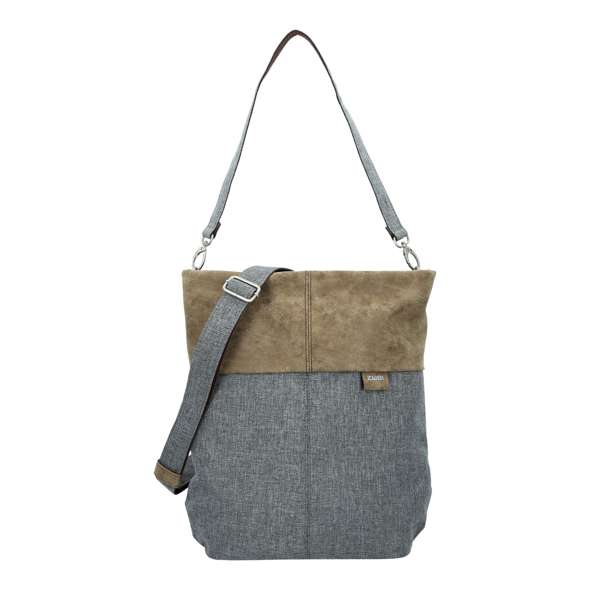 ZWEI Backpack 'Olli' in Brown: front