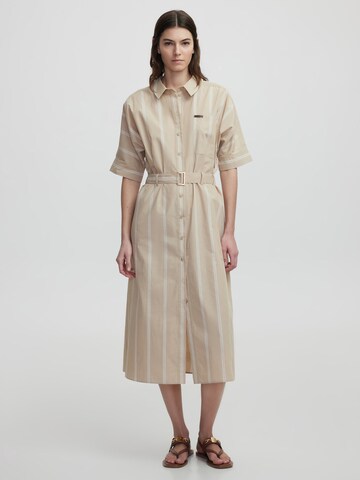 Robe-chemise Ipekyol en beige : devant