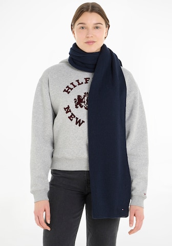 TOMMY HILFIGER Scarf 'Essential' in Blue