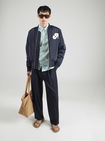 Coupe regular Chemise 'INGarden' INDICODE JEANS en bleu