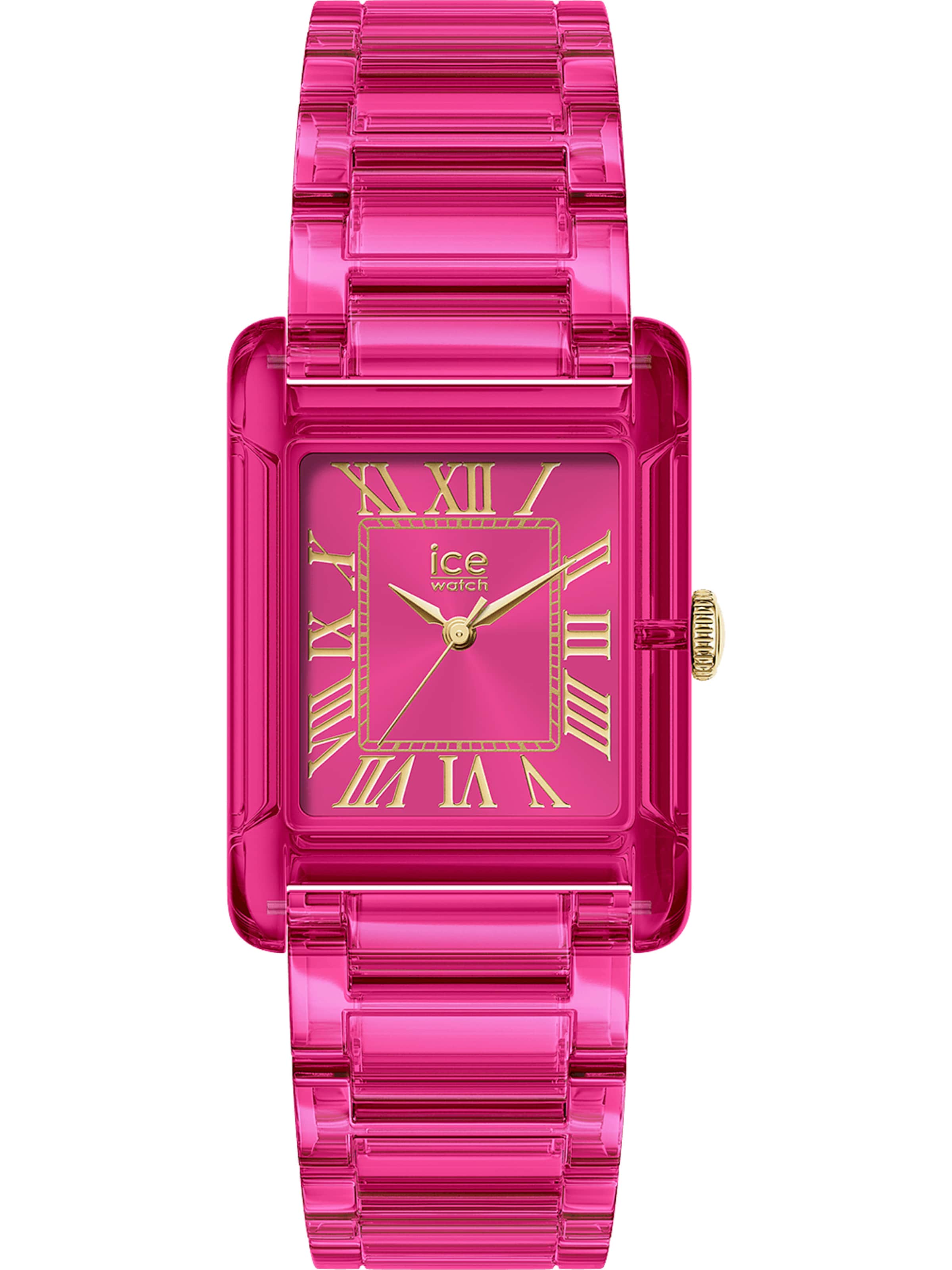 ICE WATCH Analoguhr in Pink: Vorderseite