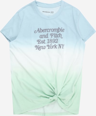 Marškinėliai iš Abercrombie & Fitch, spalva – šviesiai mėlyna / pilka / mėtų spalva / balta, Prekių apžvalga
