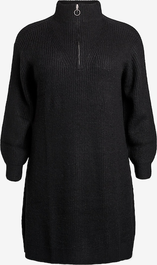 Flash by Zizzi Трикотажное платье 'Fllora' в Черный, Обзор товара