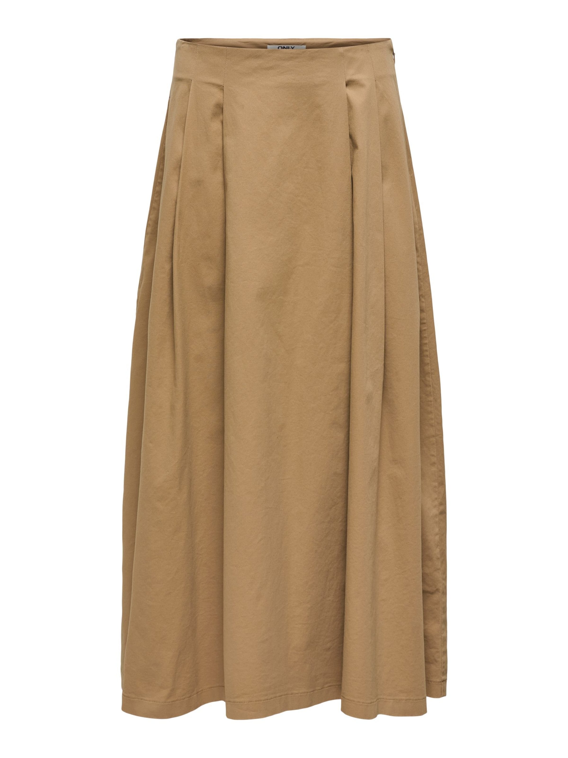 Gonna 'ONLVENEDIG' di ONLY in marrone: frontale