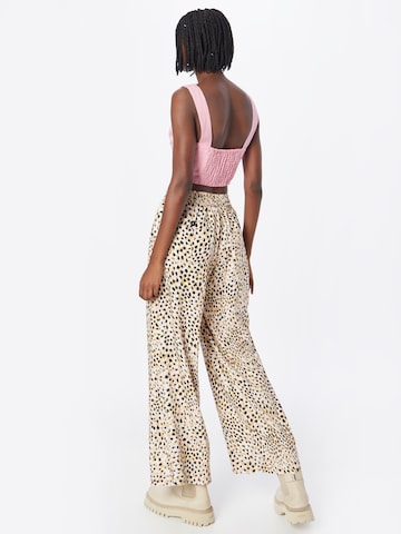 Wide Leg Pantalon Oasis en mélange de couleurs