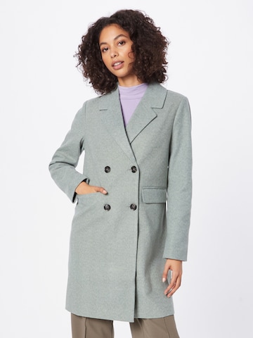 ABOUT YOU Between-Seasons Coat 'Ella' in Green: front