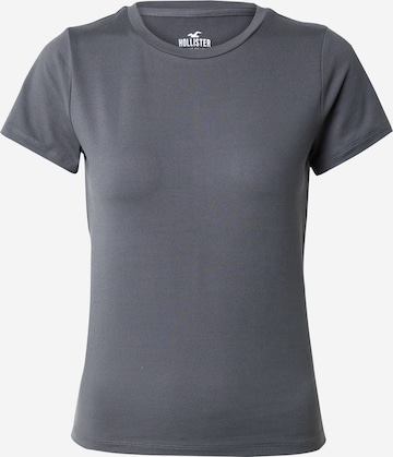 T-shirt HOLLISTER en gris : devant