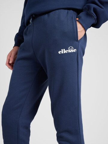 ELLESSE Tapered Pants 'Cravo' in Blue