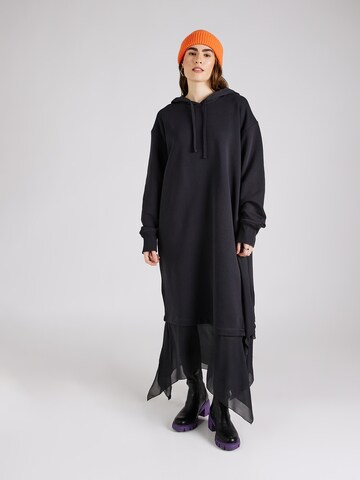 DIESEL Kleid 'ROLLERLONG' in Schwarz: Vorderseite
