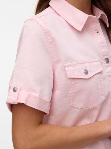 VERO MODA Blousejurk 'VMJennie' in Roze