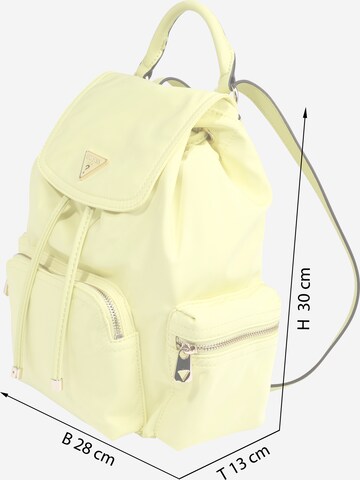 GUESS Backpack 'Gemma' in Yellow