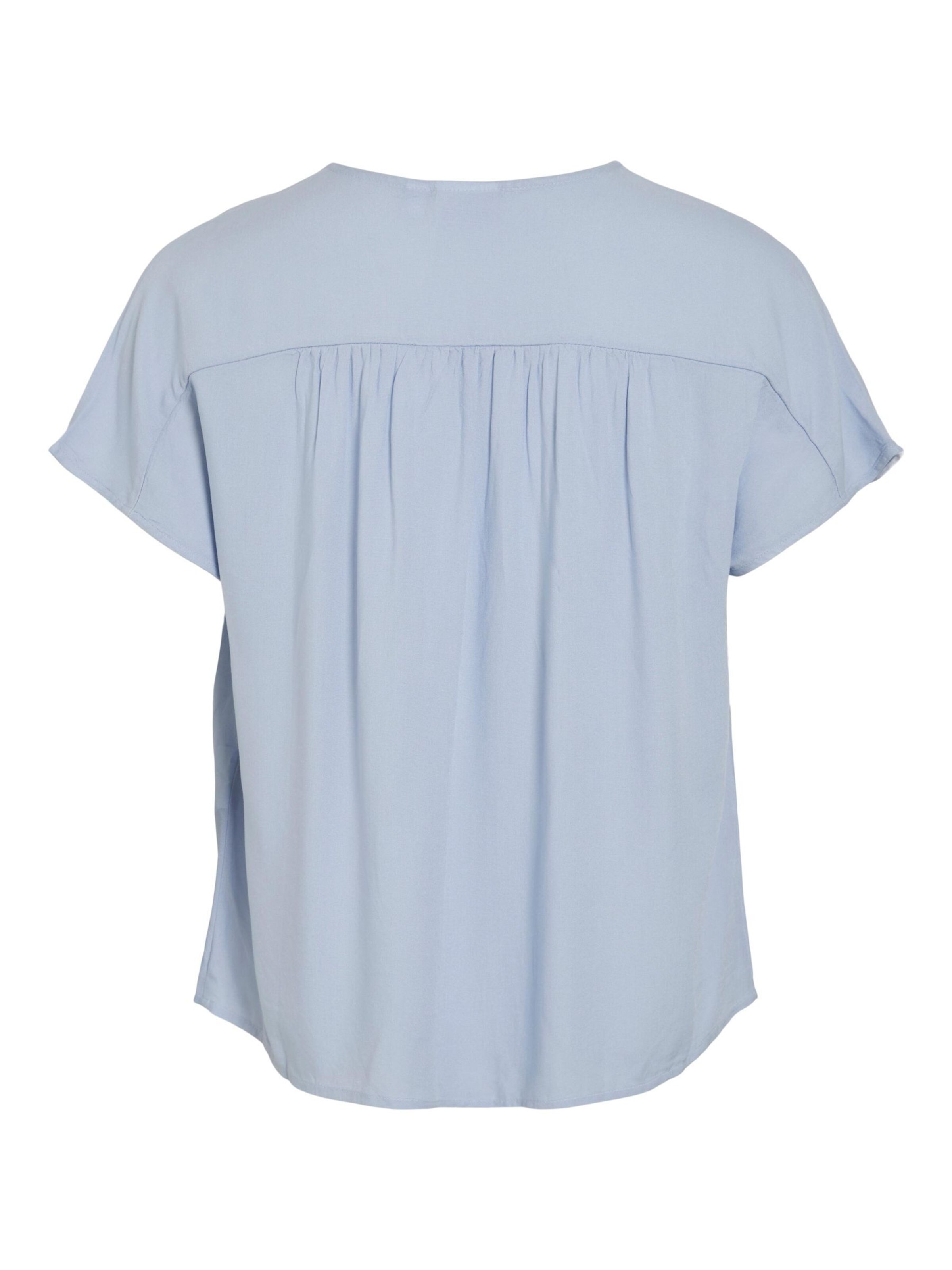 VILA Blouse in Blauw