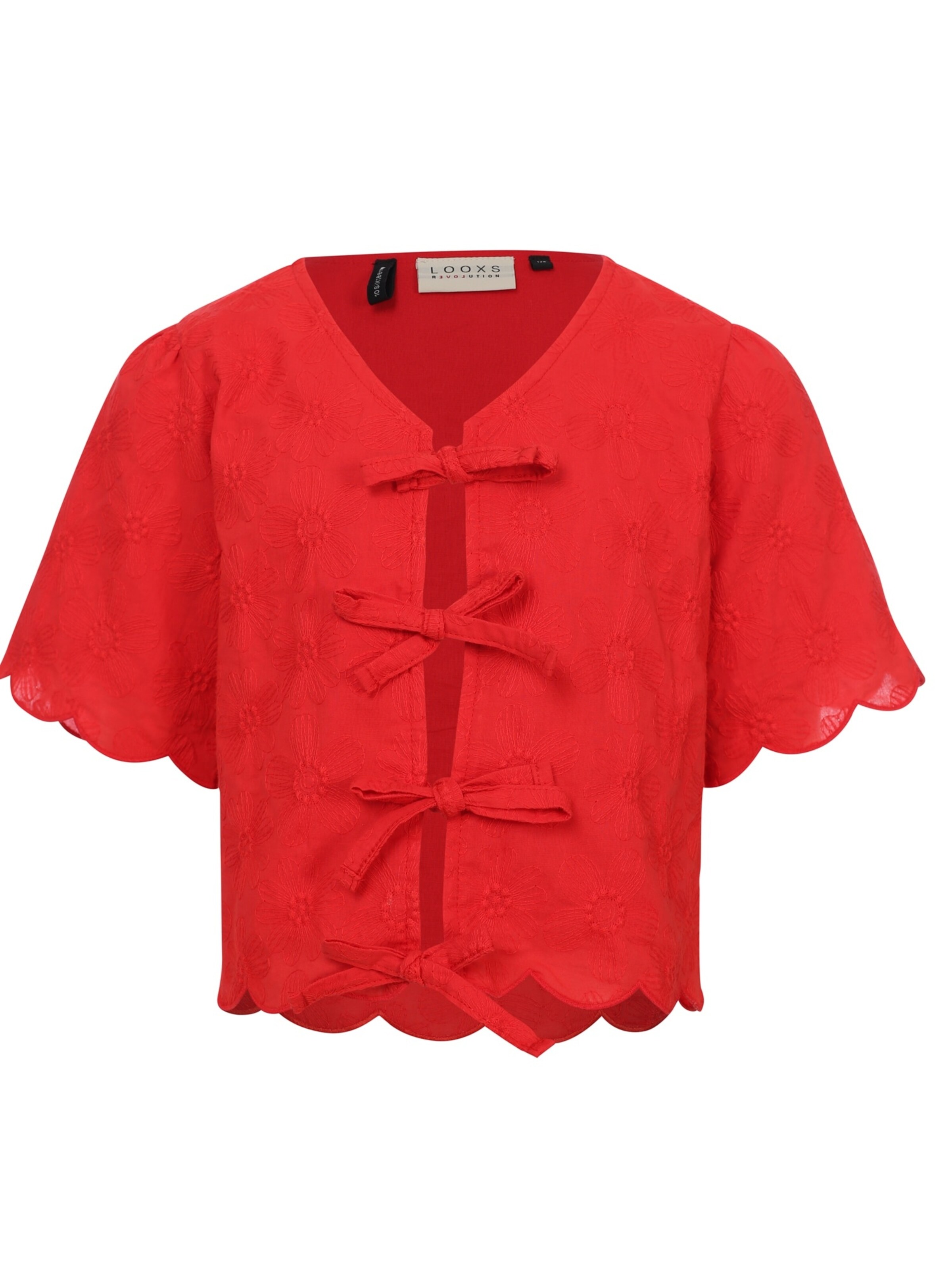 Looxs Revolution Blouse in Red: front