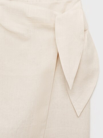 MANGO Skirt in Beige