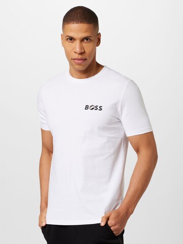 BOSS Black Shirt 'Tiburt' in Wit: voorkant