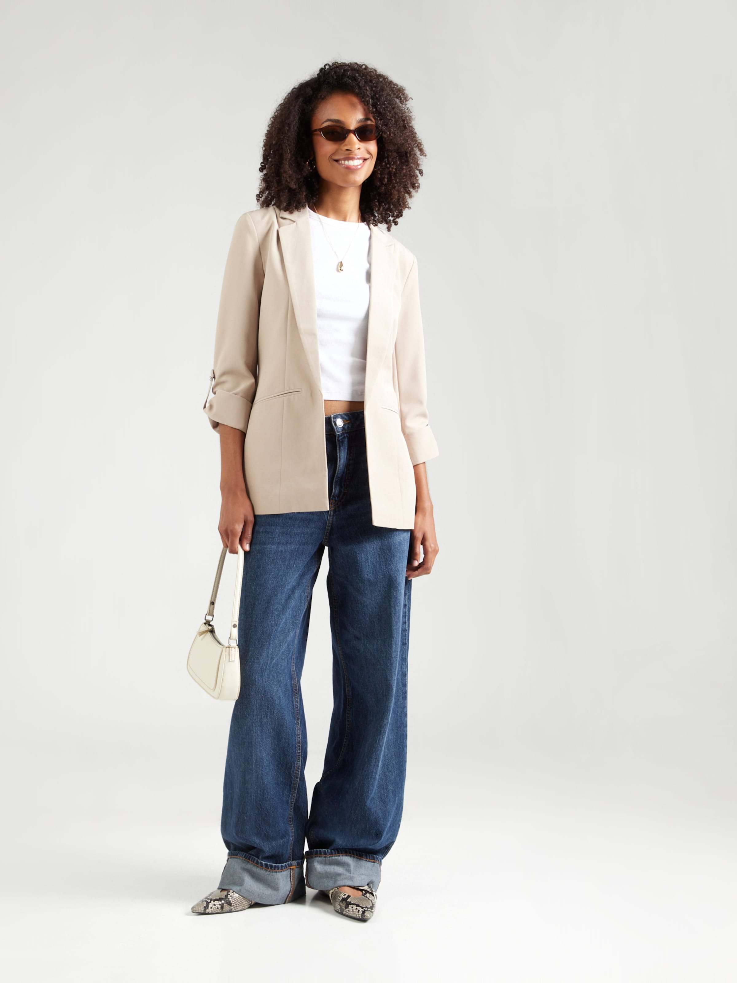 ONLY ONLKAYLE-ORLEEN Blazer met 3/4, TLR NOOS, Sable, 36