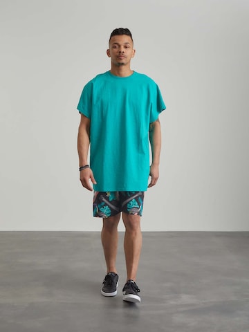 ABOUT YOU x Benny Cristo Shirt 'Jake' in Green: front