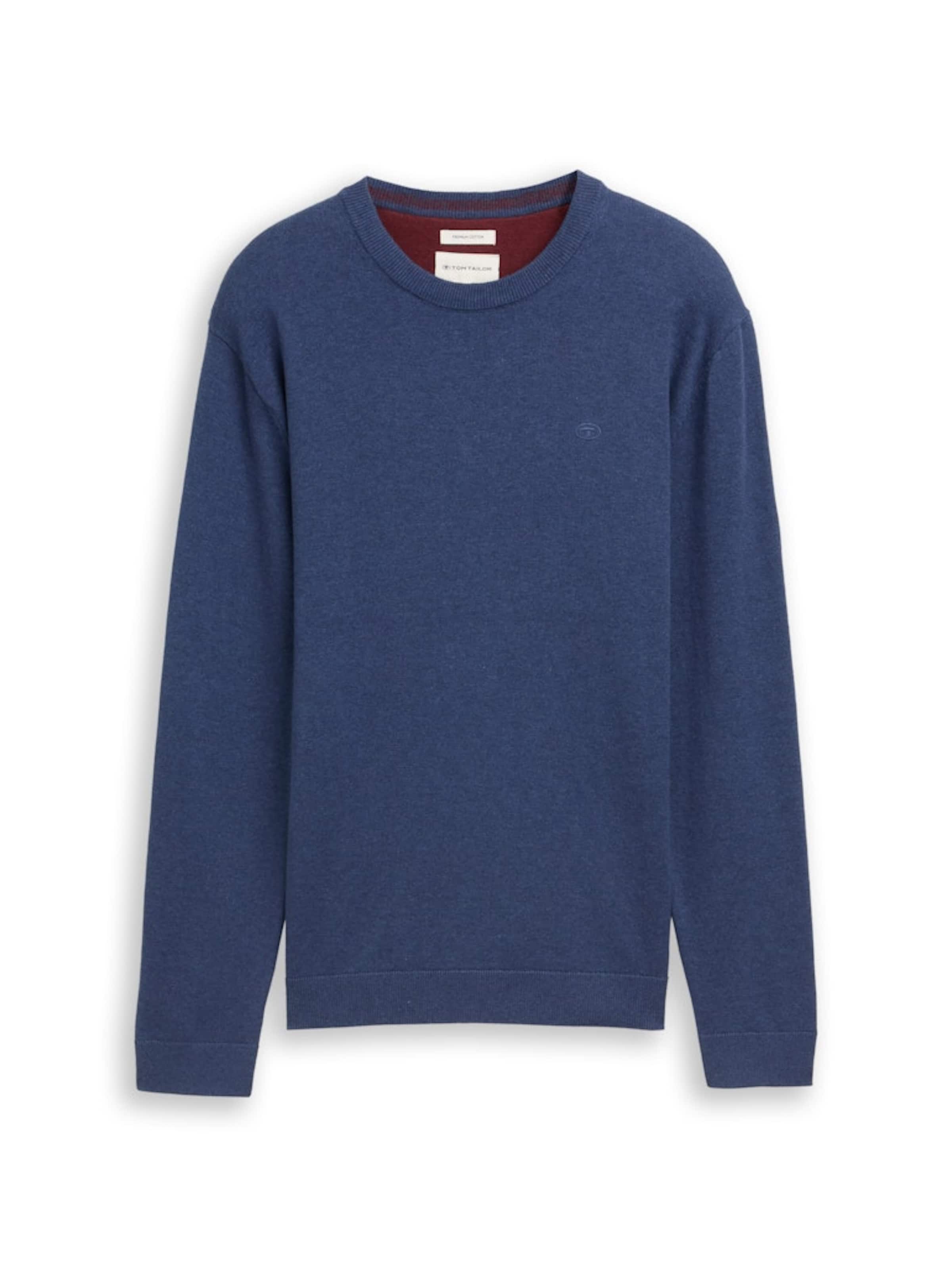 TOM TAILOR Sweater in Blue: front