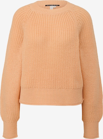 QS Pullover in Orange: Vorderseite