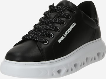 Sneaker bassa di Karl Lagerfeld in nero: frontale