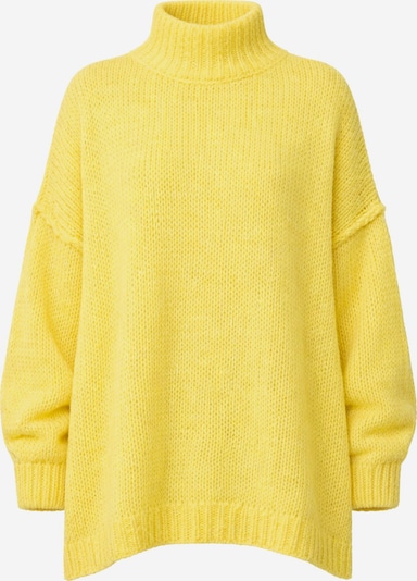 Worldclassca Oversizepullover 'Strickpullover Oversized mit Stehkragen' in S-L in pastellgelb, Produktansicht