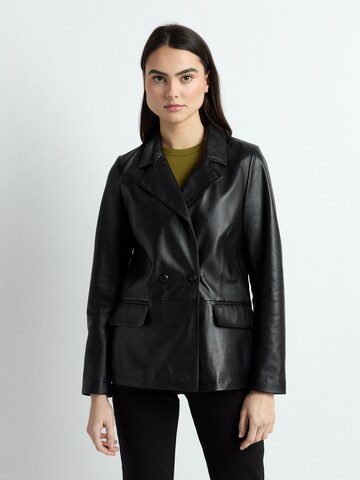 JCC Between-season jacket in Black: front