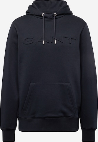 GANT - Sudadera en negro: frente