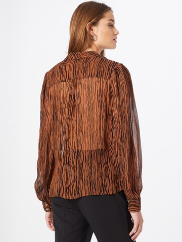 BE EDGY Blouse 'Nadja' in Brown