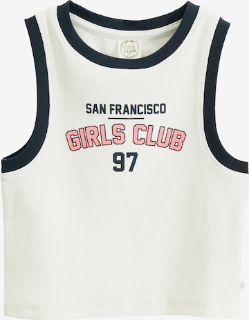 balta Cool Club Palaidinė be rankovių: priekis