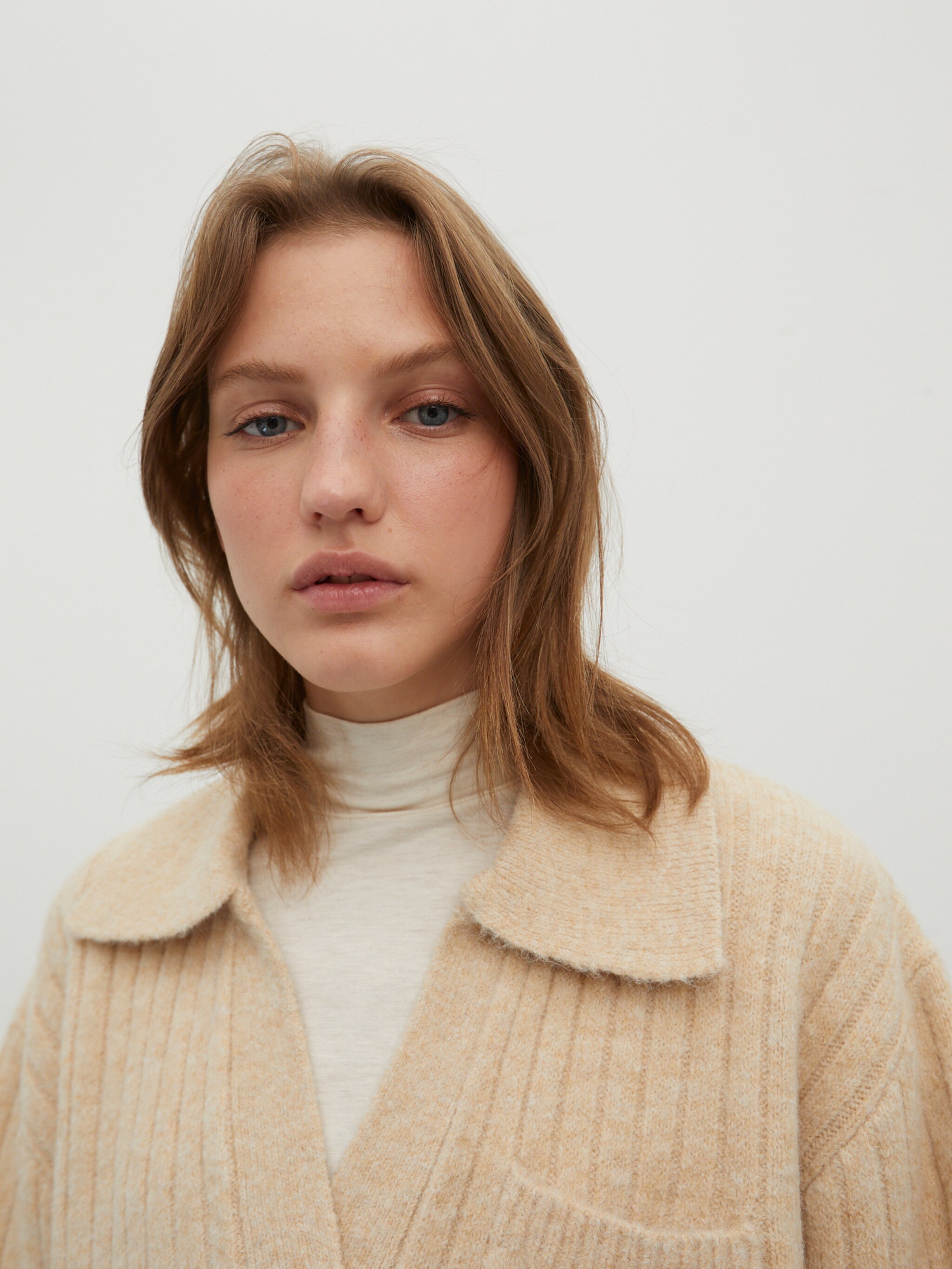 EDITED Produits Pull-over 'Marian' beige