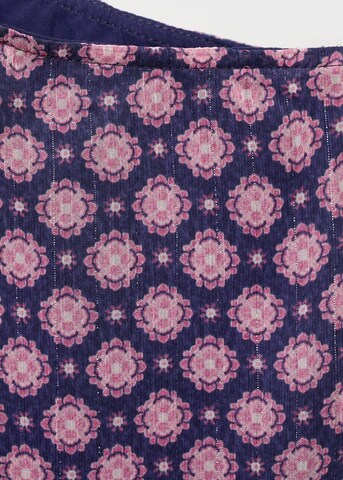 MANGO TEEN Top 'Chiffy' in Purple