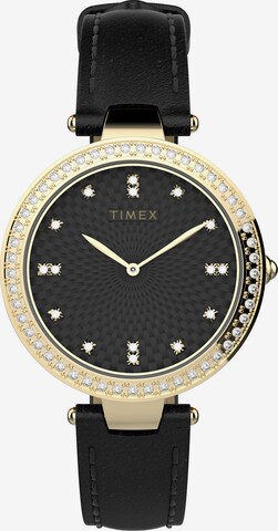 TIMEX Analoog horloge 'City' in Zwart: voorkant