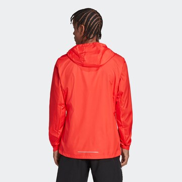 Veste de sport 'Own the Run' ADIDAS PERFORMANCE en rouge