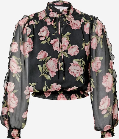 Miss Selfridge (Petite) Chemisier en mélange de couleurs / noir, Vue avec produit
