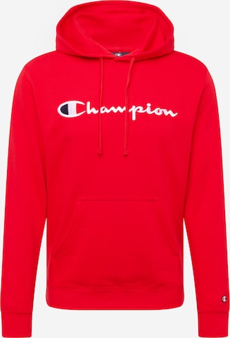 Champion Authentic Athletic Apparel Sweatshirt in Red: front