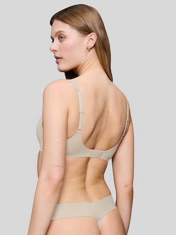 TRIUMPH T-shirt BH ' Body Make-Up Illusion ' in Beige