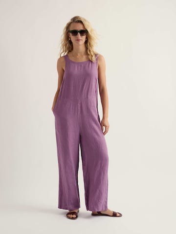 Seasalt Cornwall regular Jumpsuit 'Salt Air' i lilla: forside