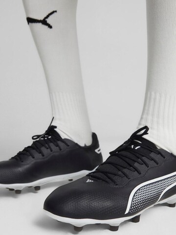 PUMA Soccer shoe 'Puma King Pro FG AG' in Black
