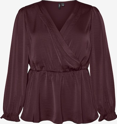 XXL dydžio Palaidinė iš Vero Moda Curve, spalva – tamsiai raudona, Prekių apžvalga