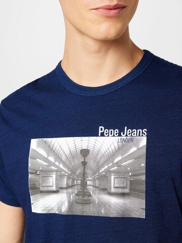 Pepe Jeans T-Shirt in Blau