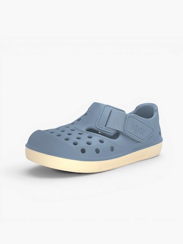 Claquettes / Tongs IGOR en bleu : devant