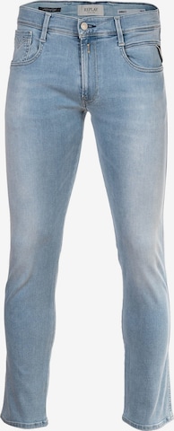 REPLAY Regular Farkut 'Anbass' värissä sininen: etupuoli