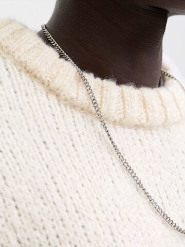 JACK & JONES Свитер 'JCOKIDD' в Белый