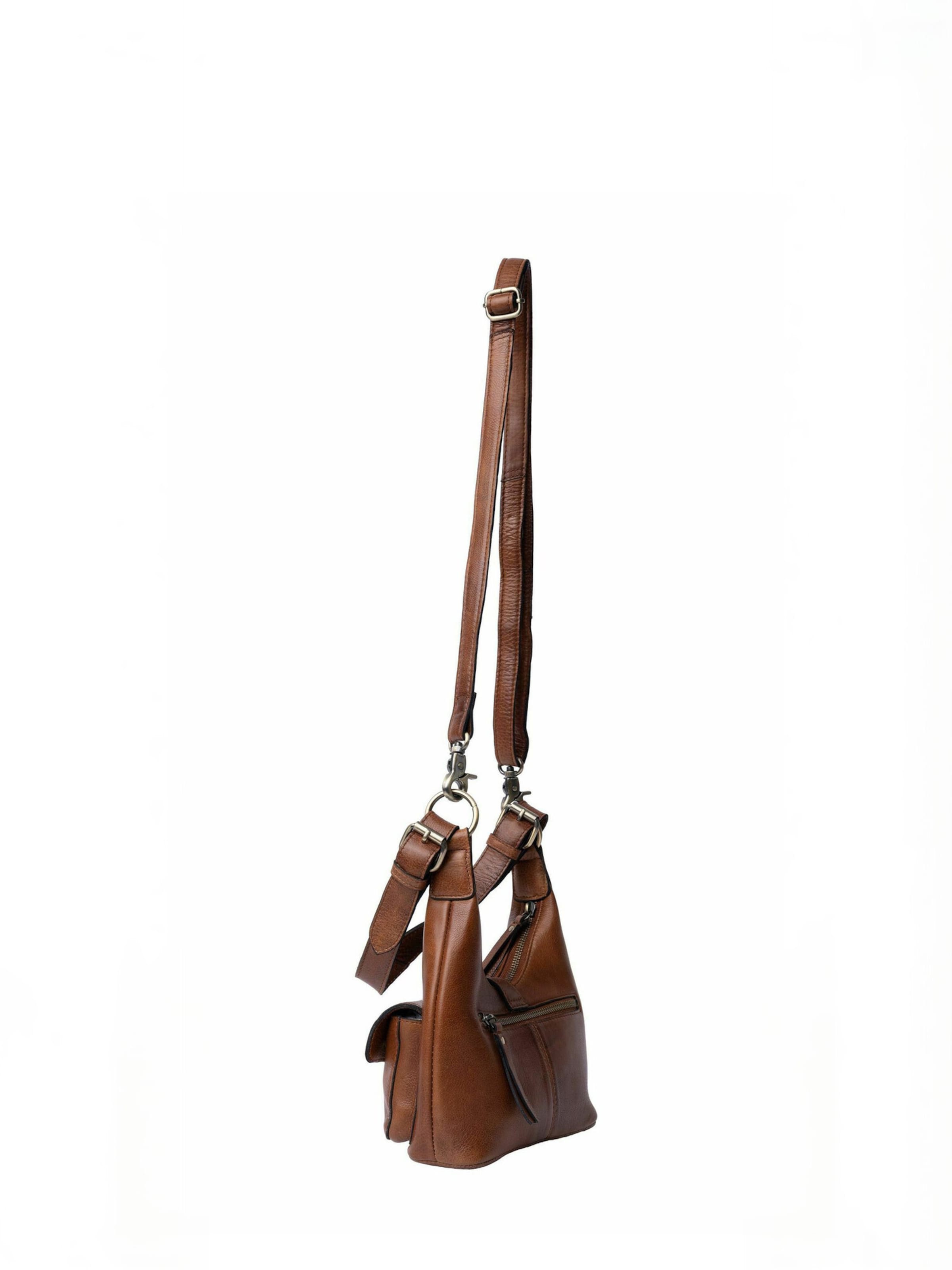 RE:DESIGNED Shopper ' Solvej ' in Brown: side