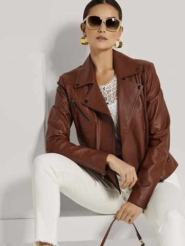 Veste mi-saison MADELEINE en marron